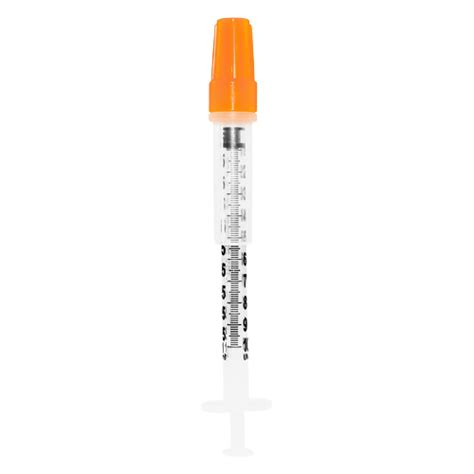 Sol Millennium Sg Safety Insulin Syringe With Needle Ml