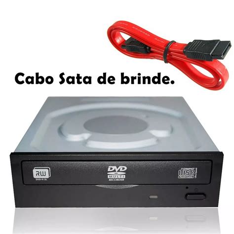 Leitor E Gravador Sata Dvd Cd E Dvddl Dual Layer Interno Mercado