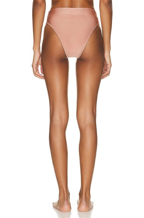 Shani Shemer Bertha Bikini Bottom In Coffee Cream Fwrd