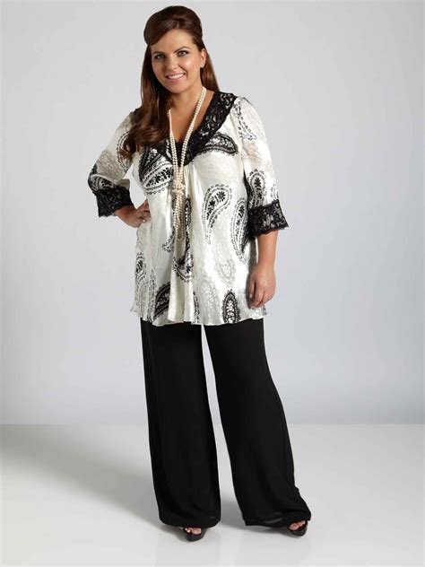 Plus Size Pant Suits For Women