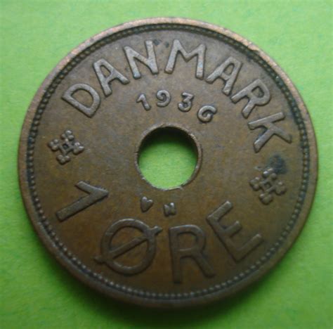 Ore Christian X Denmark Coin