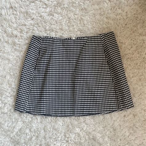 Urban Outfitters Skirts Urban Outfitters Black And White Checkered