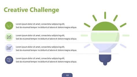 Free Challenges And Solutions Powerpoint Template