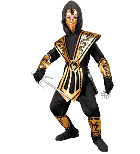 black and gold ninja costume 4