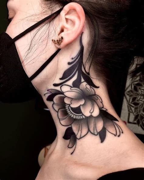 Neck Tattoos for Women: 110+ Best Design Ideas for Females - LadyLife