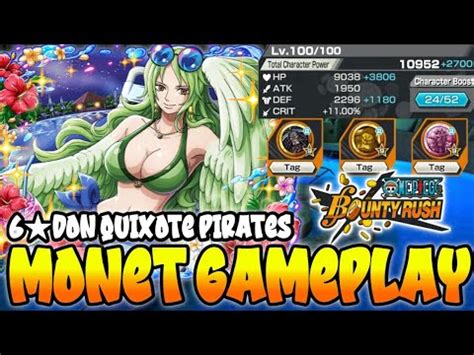 Monet Gameplay One Piece Bounty Rush Opbr Youtube