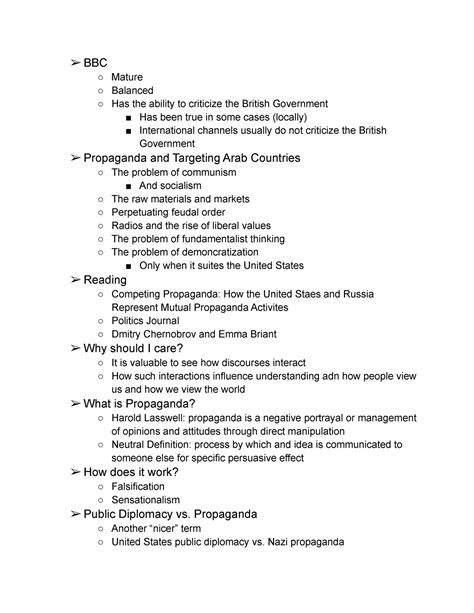 COMM 5620 Lecture Notes Week 3 BBC Mature Balanced Has The Ability To