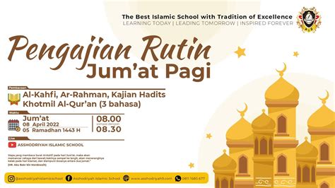 LIVE Pengajian Rutin Jum At Pagi Jum At 22 April 2022 YouTube