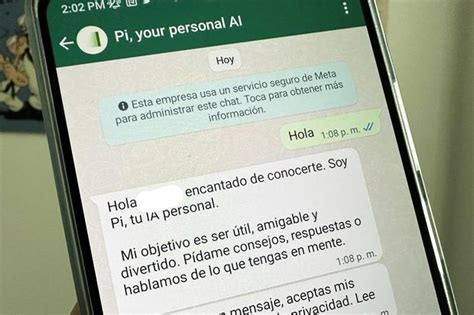 Whatsapp C Mo Chatear Con Pi Inteligencia Artificial Chatgtp Wa