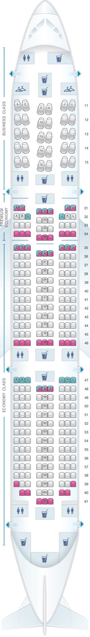 Boeing 787 9 Seating Chart Air France | Elcho Table