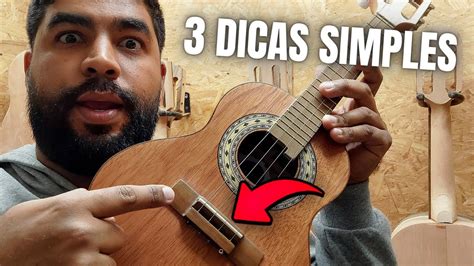 Dicas Avassaladoras Para Abaixar As Cordas Do Seu Cavaquinho Youtube