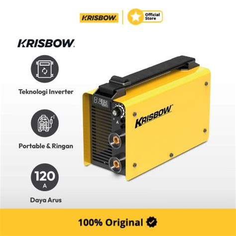 Jual Krisbow Mesin Las Inverter 120A Vrsd12 Shopee Indonesia