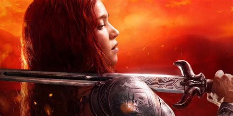 Red Sonja Reboot Reveals First Look Matilda Lutz's Badass Warrior