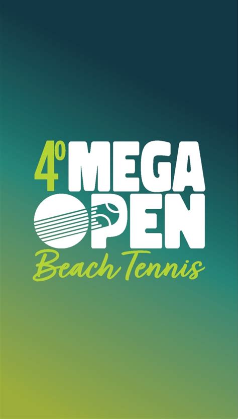 Informa Es Do Torneio Mega Open De Beach Tennis Letzplay