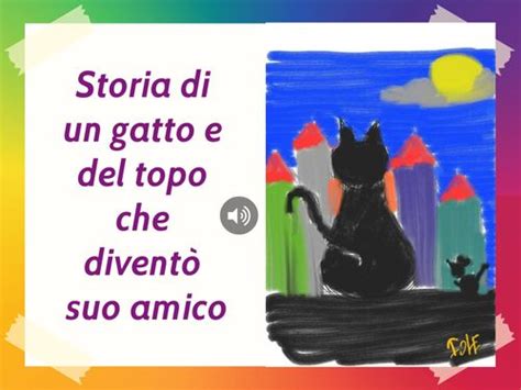 Book Creator Storia del gatto e del topo che diventò suo amico