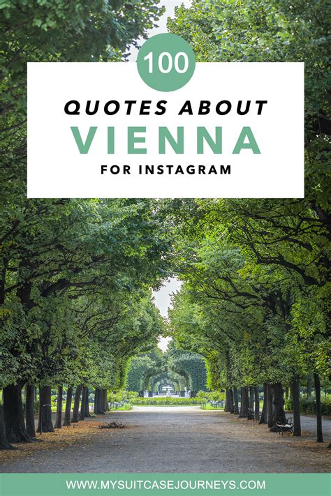 100 Quotes About Vienna That Will Wien Your Heart - My Suitcase Journeys