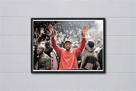 Custom Kanye West Tlop Tour Poster Hypebeast Poster Prints Graffiti