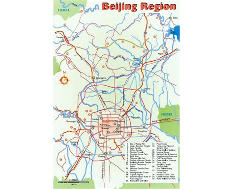 Maps of Beijing | Collection of maps of Beijing city | China | Asia ...