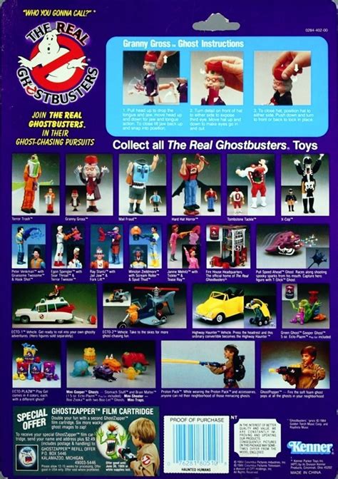 Kenner "The Real Ghostbusters" toys (wave 4) | Ghostbusters ...