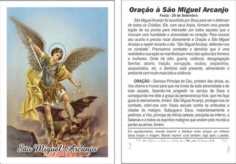 Corrente De Oracao De Sao Miguel Arcanjo Produtos Elo7