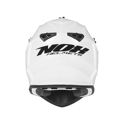 Nox Casque Cross Moto N Blanc Perle