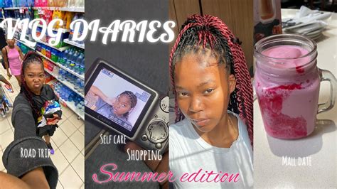 Vlog Diaries Ep Shopping Hauls Lunch Date Self Care South African