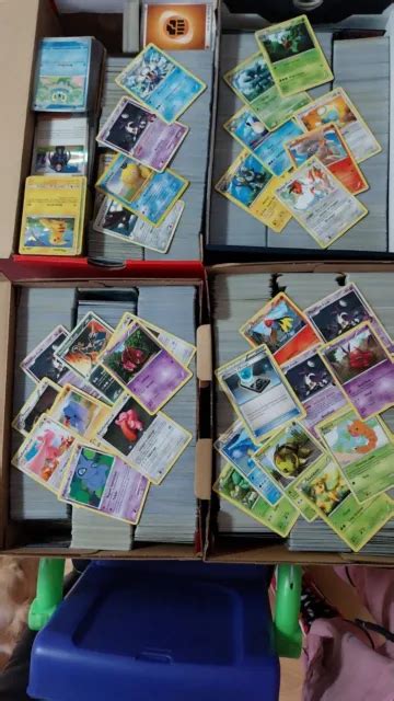 9000 CARTES POKÉMON FR Commune Holo Reverse Anciennes et Récentes EUR