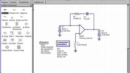 QUCS The Quite Universal Circuit Simulator QUCS Is An Integrated