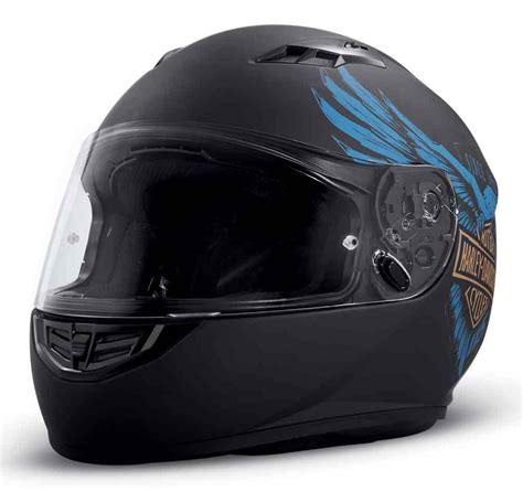 Harley Davidson® 115th Anniversary H28 Full Face Helmet Matte Black