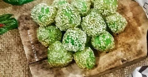 Resep Onde Onde Pandan Kacang Hijau Oleh Farida Sulthan Ig