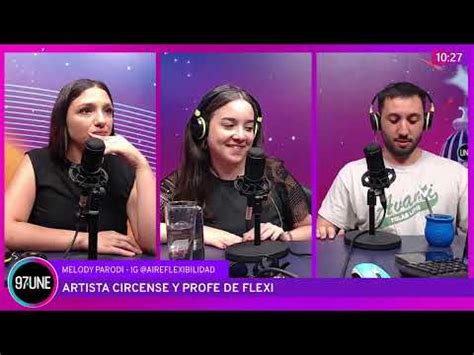 Entrevista a Melody Parodi y CLASE DE FLEXI EnVivo La Cúpula YouTube