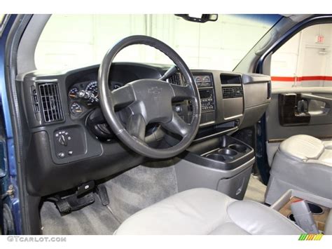 2004 Chevrolet Express 2500 Passenger Conversion Van Medium Dark Pewter Dashboard Photo