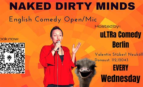 Naked Dirty Minds The English Comedy Open Mic Diverses