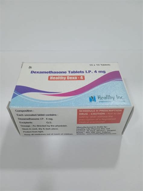 Dexamethasone Tablets 4 Mg At Rs 7 Stripe Dexona Tablet In Mumbai