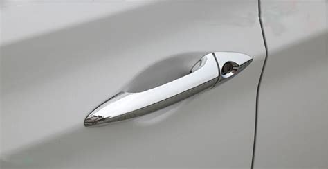 Left Hand Drive Only 8pcs Abs Chrome Door Handle Covers Trim For Hyundai Elantra 2012 2013