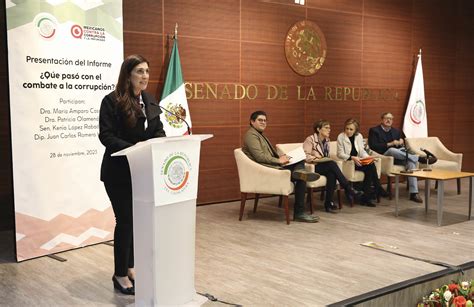 Coordinación de Comunicación Social Presentan en el Senado informe