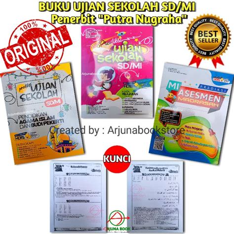 Jual Buku Prediksi Ujian Sekolah Sd Mi Prediksi Asesmen Kelas Putra