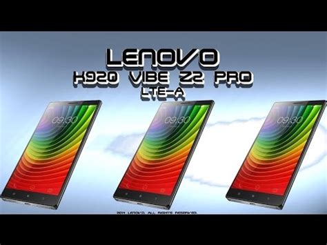 Lenovo K920 Vibe Z2 Pro LTE A YouTube