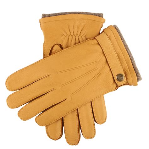 Gloucester | Men's Cashmere Lined Deerskin Leather Gloves | Dents