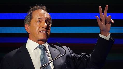 Daniel Scioli anticipó sus planes para las elecciones Cuentan conmigo