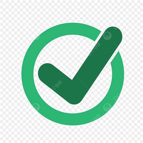 Tick Check Mark Vector Art PNG, Check Mark Icon, Check Icons, Mark