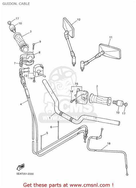 Yamaha Xjr1300 2002 5eat France 1a5ea 351f2 Guidon Cable Buy