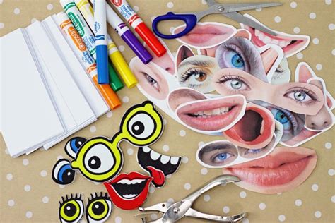 Diy Flip Book With Funny Faces Savvy Sassy Moms