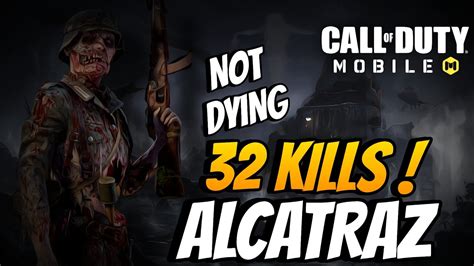 Kills Not Dying Legendary Rank Alcatraz Gameplay Codm Youtube