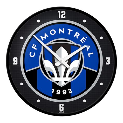 CF Montreal 17.5" Modern Disc Wall Clock - Walmart.com