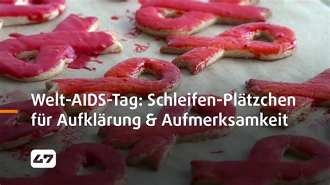 STUDIO 47 live WELT AIDS TAG 2023 SCHLEIFEN PLÄTZCHEN FÜR