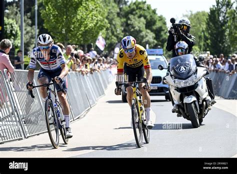 Izegem Belgium Th June Belgian Yves Lampaert Of Soudal Quick