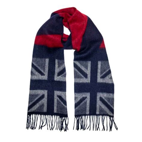 Union Jack Wool Scarf