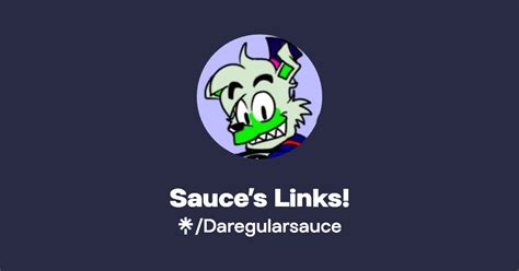 Sauce’s Links! | Twitter, Instagram, TikTok | Linktree