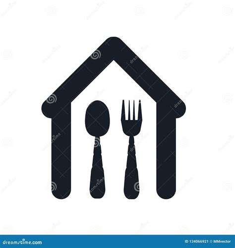 Eatery Icon Vector Sign and Symbol Isolated on White Background, Eatery ...